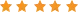 Five-star rating symbolizing top-rated pest control services.